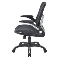 Office Star Managers Chair With Mesh Seat And Back, Black