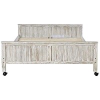 Donco Kids Club House Caster Bed, Full, Driftwood