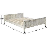 Donco Kids Club House Caster Bed, Full, Driftwood