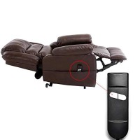 Cuglb Lift Chair Remote Replacement, 5 Pin 2 Button 90 Degree Power Recliner Remote Replacement Parts For Okin Limoss Lazboy Pride Catnapper Golden