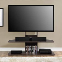 Ameriwood Home Galaxy Tv Stand With Mount For Tvs Up To 65 Wide, Espresso