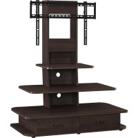 Ameriwood Home Galaxy Tv Stand With Mount And Drawers For Tvs Up To 70 Wide, Espresso