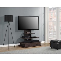 Ameriwood Home Galaxy Tv Stand With Mount And Drawers For Tvs Up To 70 Wide, Espresso