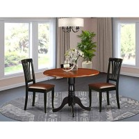 3 Pc Kitchen Table Set-Dining Table And 2 Kitchen Chairs