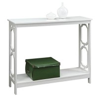 Convenience Concepts Omega Console Table, White
