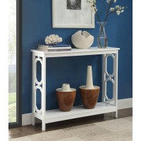 Convenience Concepts Omega Console Table, White