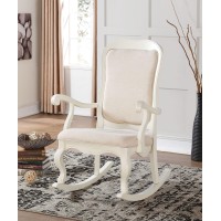 Acme Furniture Sharan Rocking Chair, Antique White