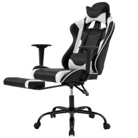 Bestoffice Oc1688-Whitea Racing Gaming Chair, White