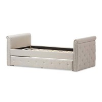 Baxton Studio Swamson Twin Daybed In Gray