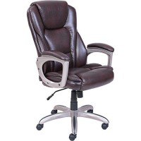 Serta Big & Tall Commercial Office Chair With Memory Foam (Brown)