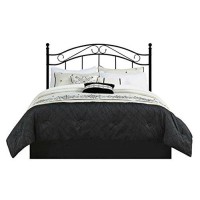 Mainstay Bed Headboard- Fits Full Or Queen Bed Frames, (Full/Queen, Black)