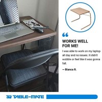 Table-Mate Xl Tv Tray - Portable, Foldable Table Trays For Eating, Desk Space And Couch - Mocha