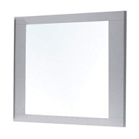 Acme Lorimar Rectangular Wooden Mirror In White