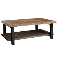 Alaterre Pomona Reclaimed Wood And Metal 42-Inch Coffee Table