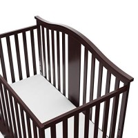 Graco Solano 4-In-1 Convertible Crib With Drawer, Converts To Daybed, Toddler Bed, And Full Size Bed, Undercrib Storage Drawer, Adjustable Mattress Height, Espresso