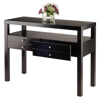 Winsome Copenhagen Occasional Table, Espresso