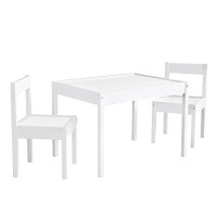 Baby Relax Hunter 3 Piece Kiddy Table And Chair Set, White