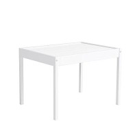 Baby Relax Hunter 3 Piece Kiddy Table And Chair Set, White