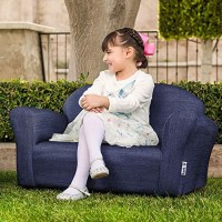 Keet Roundy Children?S Sofa Navy Blue