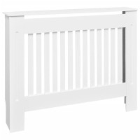 White Mdf Radiator Cover Heating Cabinet 44