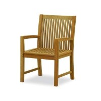 Atlanta Teak Furniture - Teak Arm Chair - Extra Wide