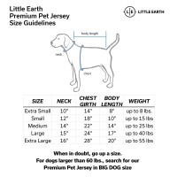 Littlearth Unisex-Adult Nfl Atlanta Falcons Premium Pet Jersey, Team Color, Small