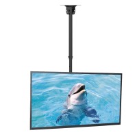 Suptek Ceiling Tv Mount Fits Most 26-55 Inch Lcd Led Plasma Panel Display With Max Vesa 400X400Mm Loaded Up To 45Kg100Lbs Height Adjustable Mc4602