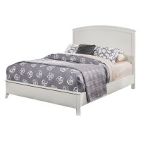 Alpine Furniture Panel Bed King White