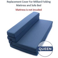 Milliard Replacement Cover Tri-Fold Mattress And Sofa Bed - Queen