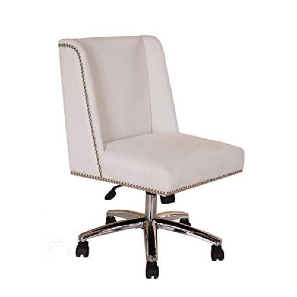 Boss Office Products Decorative Task Chair, White