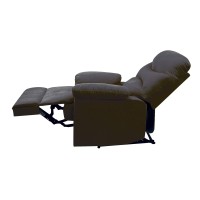 Acme Arcadia Woven Recliner In Black