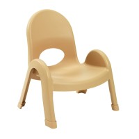 Angeles, Ab7707Nt, Value Stack 7Ah Chair, Natural Tan, Kids Preschool Flexible Seating, Toddler Classroom Or Homeschool Desk Chair, Daycare Furniture