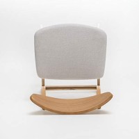 Gdf Studio Helen Light Beige Fabric/Oak Finish Counter Chair (Set Of 2)