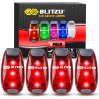 Blitzu Runners Lights For Night Safety Dog Walking Light Lights For Walking At Night Safety Lights Walking Night Red Strobe Light Dog Leash Light Walking Light Led Running Lights Dog Safety Light Red