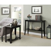 Convenience Concepts Designs2Go Baja Console Table, Black