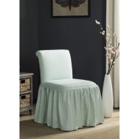 Safavieh Mercer Collection Ivy Robins Egg Blue Vanity Chair