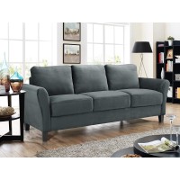 Lifestyle Solutions Watford Sofa, Dark Grey