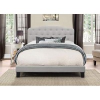 Hillsdale Furniture Nicole Bed In One, Queen, Glacier Gray