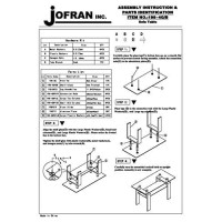 Jofran: , Compass, Glass Sofa/Media Table, 50W X 18D X 30H, Brown Finish, (Set Of 1)