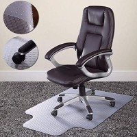 Colibrox 36 X 48 Home Office Chair Pvc Floor Mat Studded Back With Lip For Pile Carpet