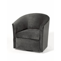Comfort Pointe Elizabeth Swivel Chair - Ash