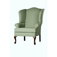Crawford Wing Back Chair - Cadet