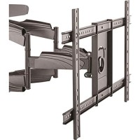 Startech.Com Tv Wall Mount Supports Up To 70 Inch Vesa Displays - Low Profile Full Motion Universal Tv Flat Screen Wall Mount Heavy Duty Adjustable Tilt/Swivel Articulating Arm Bracket (Fpwartb2)