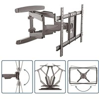 Startech.Com Tv Wall Mount Supports Up To 70 Inch Vesa Displays - Low Profile Full Motion Universal Tv Flat Screen Wall Mount Heavy Duty Adjustable Tilt/Swivel Articulating Arm Bracket (Fpwartb2)