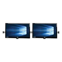 Tripp Lite Dual Flat-Panel Rail Wall Mount For 2 Tvs And Monitors 10 To 24 Low Profile Display (Dmr1024X2)