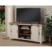 Martin Svensson Home Taos 70 Tv Stand Antique White & Aged Distressed Pine