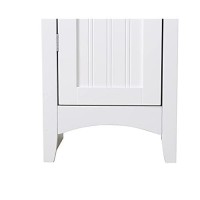 American Furniture Classics Os Home And Office One Door Storage Kitchen Pantry, White