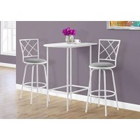Monarch Specialties I Table/Home Bar, White