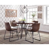 Signature Design By Ashley Mid Century Centiar Dining Room Table, Brown