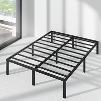 Zinus Yelena 14 Inch Metal Platform Bed Frame / Steel Slat Support / No Box Spring Needed / Easy Assembly, Full